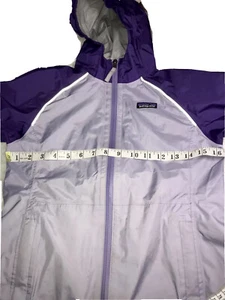 Girls Torrentshell Jacket Size M (10) Patagonia Purple Coastal Travel  #64325 - Picture 1 of 21