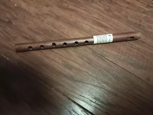 Hopi Kachina Cedar Wood Kokopelli Flute Nice Condition International Sale - Picture 1 of 6