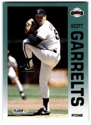 Scott Garrelts 1992 Fleer #636 San Francisco Giants - Image 1 of 2