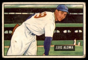 1951 Bowman #231 Luis Aloma RC (corner wear) - Picture 1 of 2