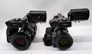 Lot of 2 Sony PMW-EX3 XDCAM EX HD Compact Camcorder Camera - Picture 1 of 9