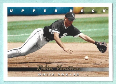 1993 Upper Deck - Gold Hologram - Robin Ventura - #263 - White Sox - NrM-Mt - Image 1 of 4
