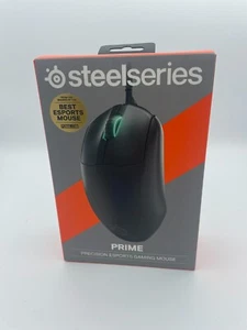 SteelSeries Prime Kabellose Optische Gaming-Maus - Matte Black NEU Ungeöffnet - Bild 1 von 3