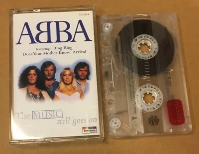 ABBA - THE MUSIC STILL GOES ON (1996) CASSETTE MADE IN TURKEY - Image 1 of 2