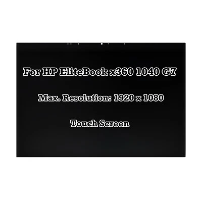 M16038-001 FHD LCD Touch Screen Display Assembly For HP EliteBook x360 1040 G7 - Image 1 of 4