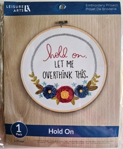 Leisure Arts Stickpackung HOLD ON - Bild 1 von 3