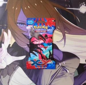 1x POKEMON XY JUEGO BASE MANGA BOOSTER BLISTER PAQUETE YVELTAL ART - Imagen 1 de 2