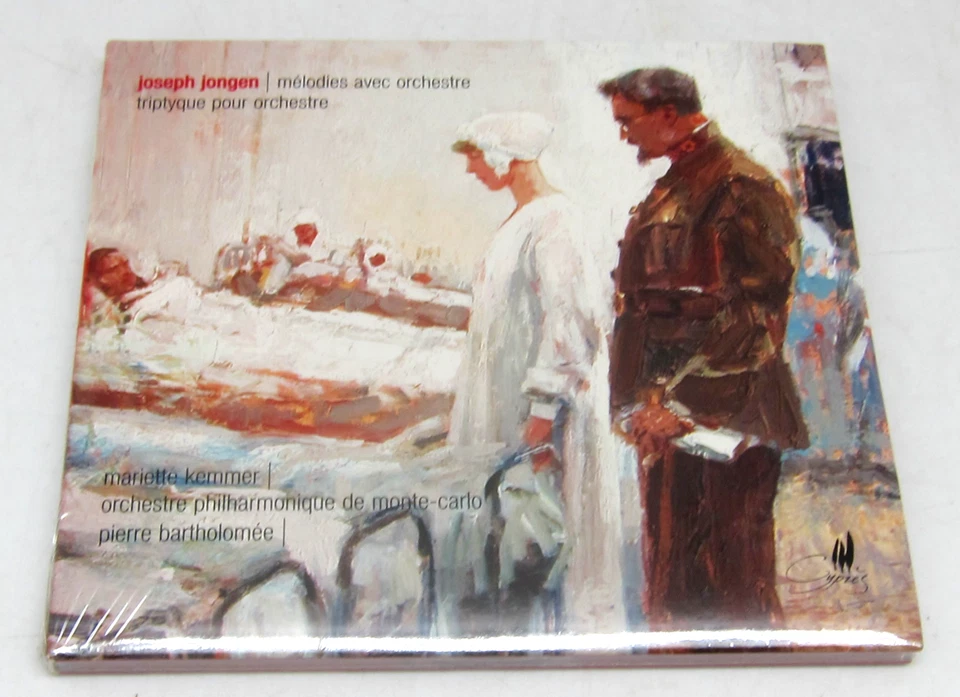 JOSEPH JONGEN  Melodies Avec Orchestre Triptyque Kemmer Bartholomee CD Brand New - Image 1 of 2