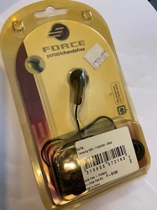 Samsung SGH-T100,SGH-N500 Mono Headset Handfree F-9100 in Black. Brand New pack. - Picture 1 of 2
