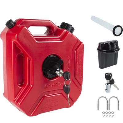 Motorcycle Portable Tank 5L Jerry Can For Honda KTM BMW Street ATV Off Road - Imagem 1 de 4