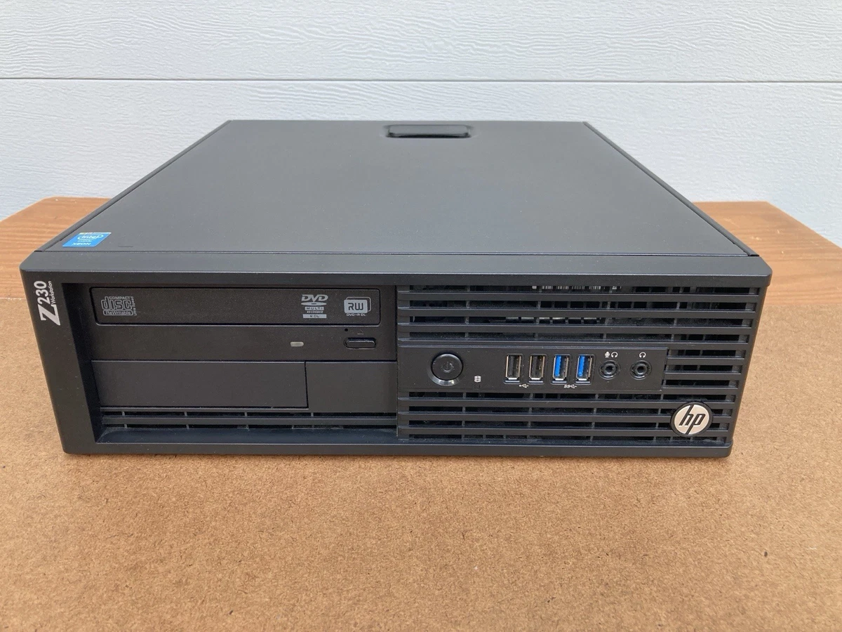 ①HP Z230 [Xeon 16GB SSD+HDD] HP Z230 SFF Xeon 16GB NO HDD NO OS