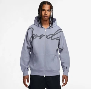 Air Jordan MVP Full-Zip Hoodie Purple Black HF9295-519 Men’s Size 2XL - Picture 1 of 5