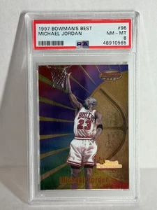 Michael Jordan 1998-99 Bowman's Best #96 PSA 8 Chicago Bulls - Bild 1 von 1