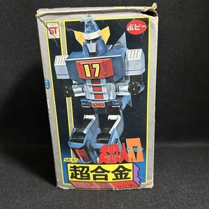 Popy Chogokin DX Daitetsujin 17 One Seven GA-81 Vintage Robot Figure Japan - Picture 1 of 15