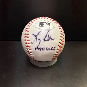 Larry Bowa In Person Autographed Baseball Philadelphia Phillies SEE DESC - Picture 1 of 4