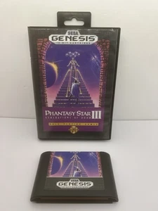 Phantasy Star III: Generations of Doom (Sega Genesis, 1990) auténtico probado - Imagen 1 de 11
