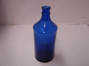 Vintage Carters Tinte Nr. 1 kobaltblaue Glasflasche 32 flüssige Unzen - Bild 1 von 8