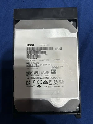 HGST HUH728080ALN600 8TB 3.5" 7200RPM SATA III 6.0 Gb/s HDD DELL/EMC ISILON - Image 1 of 4