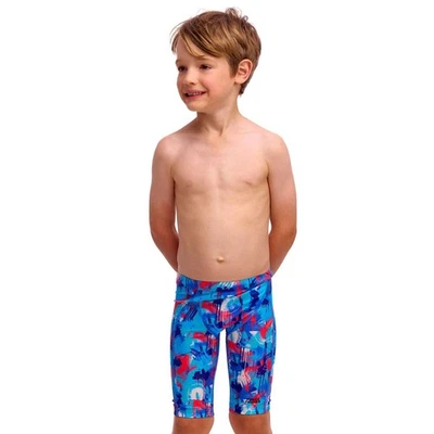 Funky Trunks Toddler Boys Messy Messy Messy ECO Miniman Swimming Jammers, Boys S - Bild 1 von 3