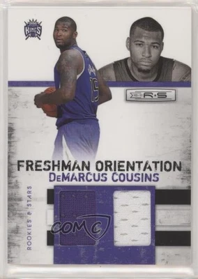 2010 Rookies & Stars Freshman Orientation Materials /399 DeMarcus Cousins #5 RC - Image 1 of 2
