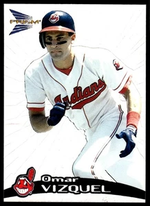 1999 Pacific Prism Omar Vizquel Cleveland Indians #48 - Picture 1 of 2