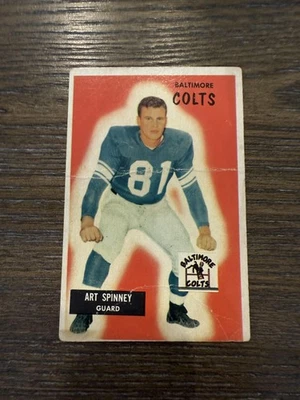 1955 Bowman #107 Art Spinney - Image 1 of 2