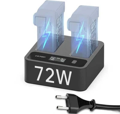 LKTOP (MC234AC) 72W Smart Ladegerät für DJI Mini 4 Pro und Mini 3 Serie (220V)