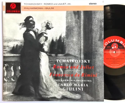 SAX 2483 Tchaikovsky Romeo & Juliet, Francesca - Giulini, Columbia Vinyl Stereo - Image 1 of 4