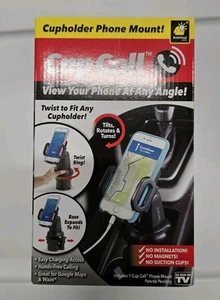 BulbHead Cup Call Hands-Free Vehicle Cell Phone Mount Adjustable Universal - Photo 1 sur 3