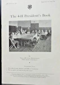 1943-44 / 4-H Circular 98/The 4-H President's Book/Ohio State University - Picture 1 of 4