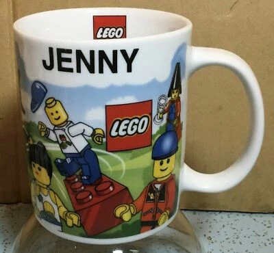 LEGO ANAHEIM CALIFORNIA 2006 TAZA PERSONALIZADA "JENNY" 12 OZ BUEN ESTADO Foto 1 de 4