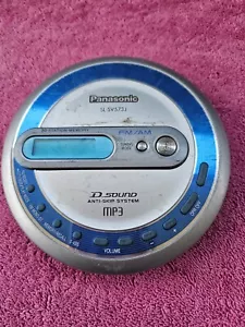 Panasonic SL-SV573J Portable AM/FM Radio CD/MP3 Player Discman ONLY RADIO WORKS - Picture 1 of 4