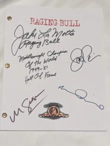 Raging Bull Original Draft Souvenir Script - Picture 1 of 3