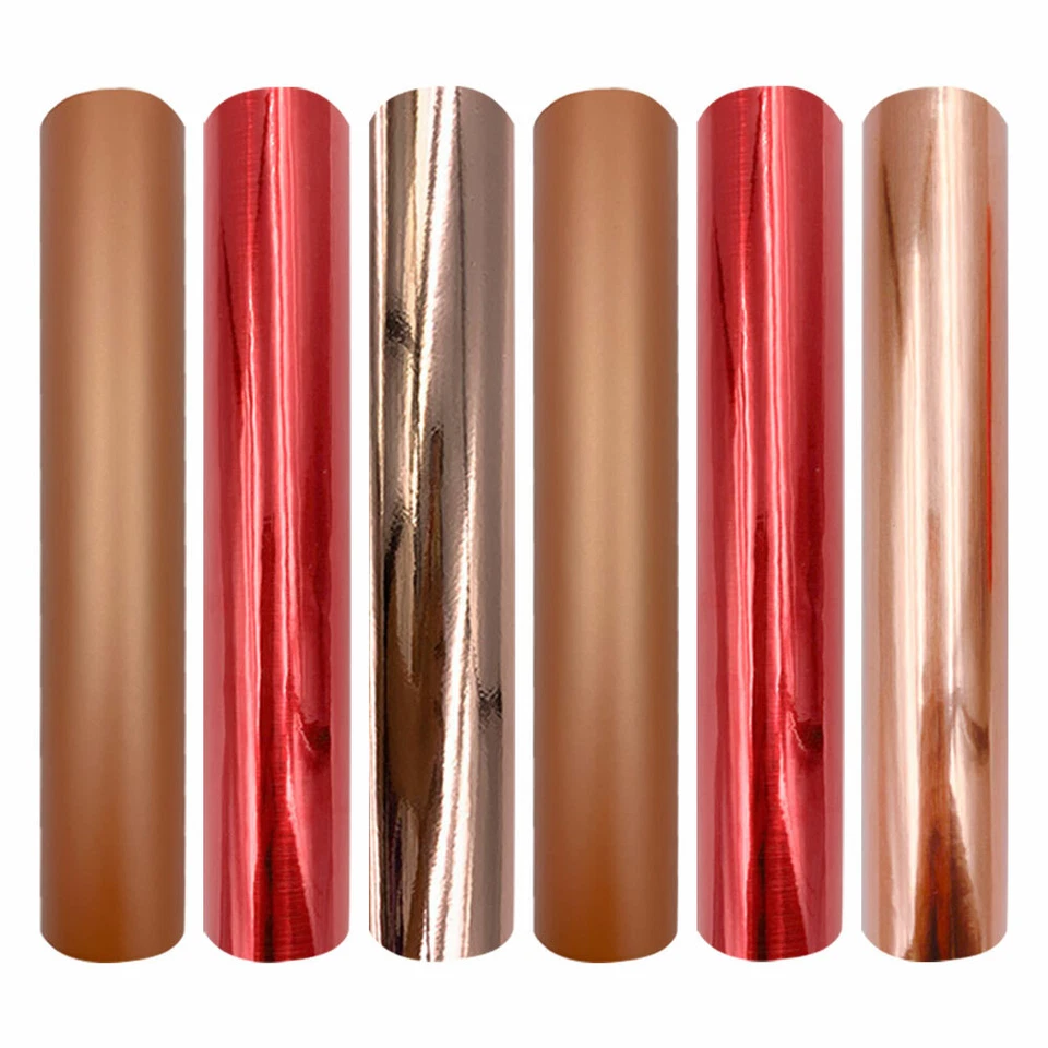 Permanent Adhesive Vinyl Film 6 Sheets for Cut 12"x10" DIY Craft Vinyl Bundle - Image 1 of 4