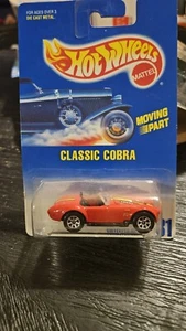 HOT WHEELS 1991 Classic Cobra, Red,  , #31 7-Spoke - Picture 1 of 4