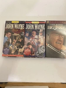 John Wayne VHS Tape Lot - Picture 1 of 8