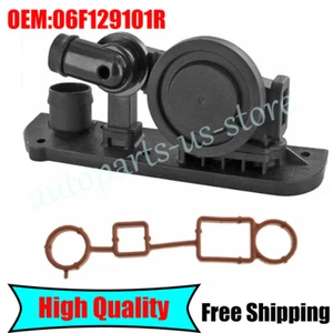 06F129101R New Oil Separator PCV Pressure Control Valve & Gasket For VW Audi 2.0 - Picture 1 of 3