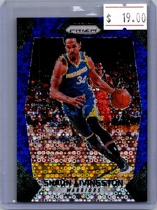 2017-18 Panini Prizm Prizms Fast Break Blue Shaun Livingston 159/175 Golden