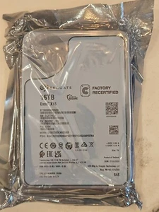 Seagate Exos X16 16TB 512e SAS Hard Disc Drive - (ST16000NM002G) - Afbeelding 1 van 2
