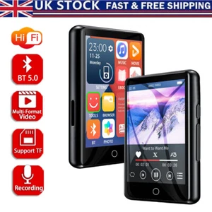 MP4 MP3 Player Support 128GB Bluetooth Lossless Music Voice Recorder FM Radio UK - Picture 1 of 24