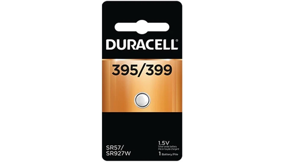 1 Duracell 395 399 SR57 SR927SW AG7 LR927  GP395 V395 D395 Battery - Image 1 of 1