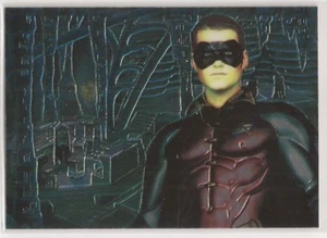 1995 Fleer Metal Batman Forever Animaction #4 Robin - Imagen 1 de 2