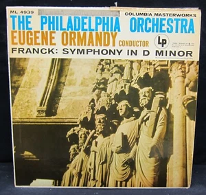 Franck Symphony in D Minor - Ormandy, Philadelphia Orchestra - Columbia 1954 - Imagen 1 de 2