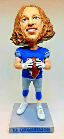 T.J Hockenson Detroit Lions NFL Football Bobblehead Idegy 2021 #0921 Cover