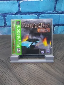 Destruction Derby (Sony PlayStation 1 PS1, 1995) Game, Case, and Instructions - Picture 1 of 3