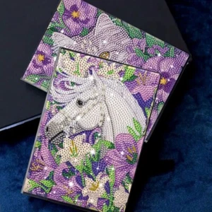 5D Diamond Painting Kits Unicorn Notebook/Journal - Special Shpaes - Picture 1 of 5