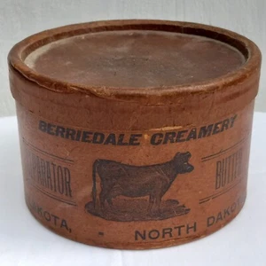 Antike Lord BERRIEDALE Butterdose Lakota ND Schottischer Adel Bauernhof Molkerei - Bild 1 von 19