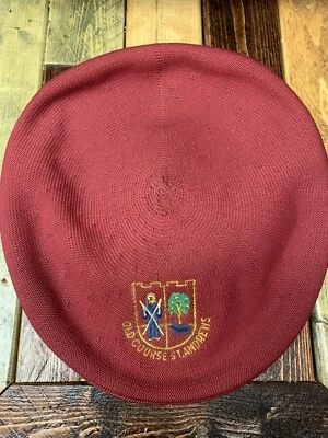 Gorra de golf St Andrews Old Course Kangol roja Newsboy grande para hombre Foto 1 de 4