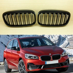 Parrilla delantera estilo M BMW Serie 2 F45 F46 5 puertas 2014-2017 negro mate - Imagen 1 de 4