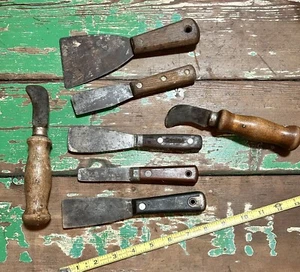 Vintage Red Devil K23 Carpet Knife Russell HYDE Putty Knifes Scrappers (9) - Picture 1 of 8